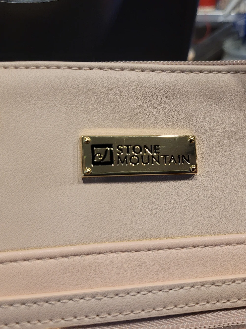 Stone Mountain Accessories Blush Pink Structured Satchel Bag